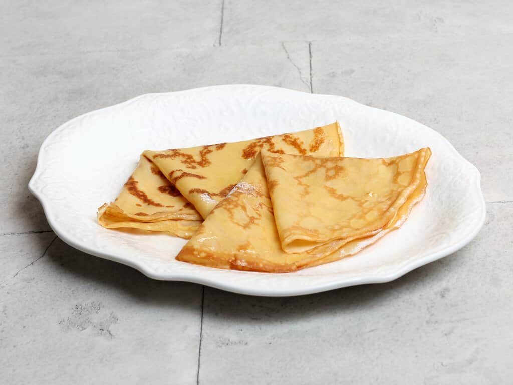 Блины с маслом